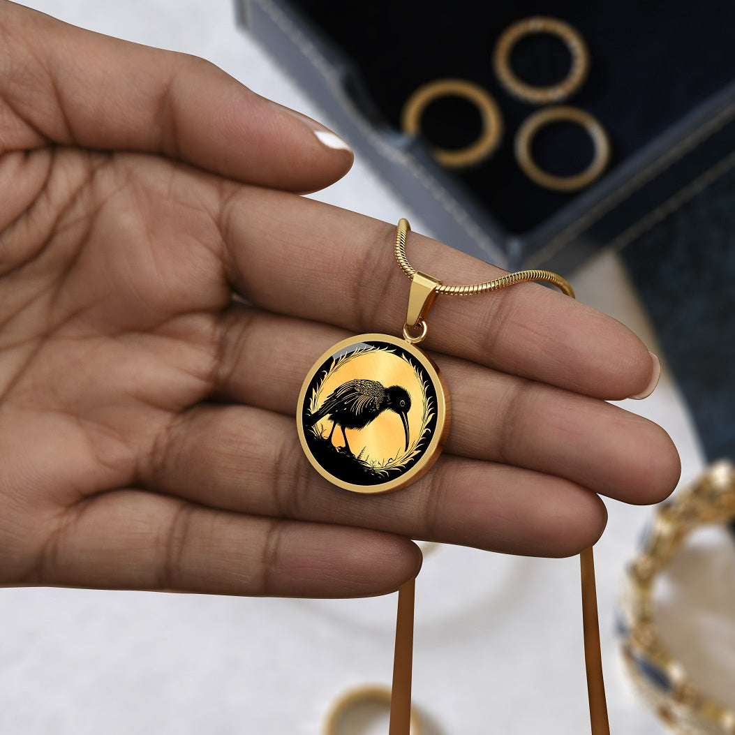 Kiwi Bird Necklace