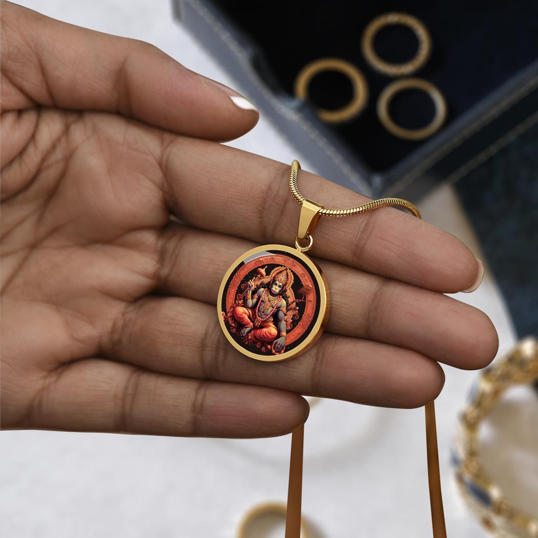 Personalized Hanuman Necklace