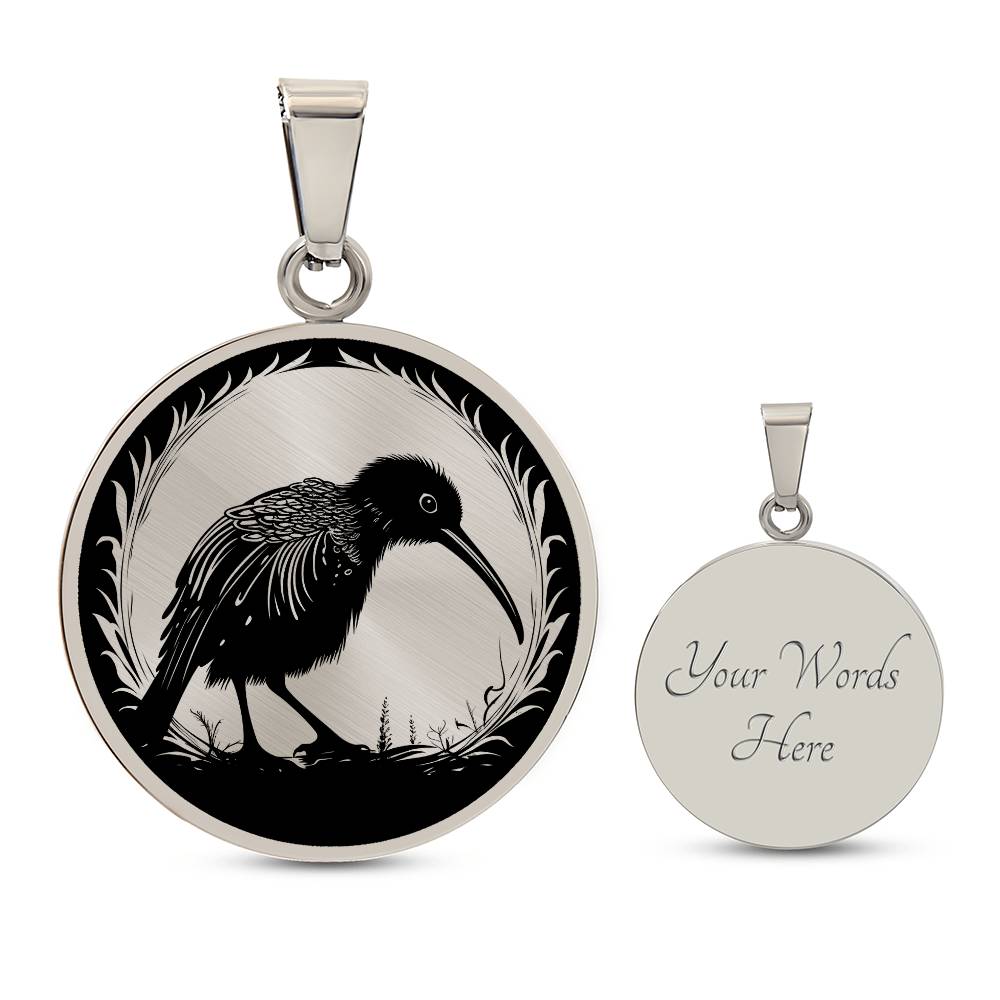 Kiwi Bird Necklace