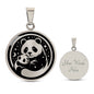 Mother & Baby Panda Necklace