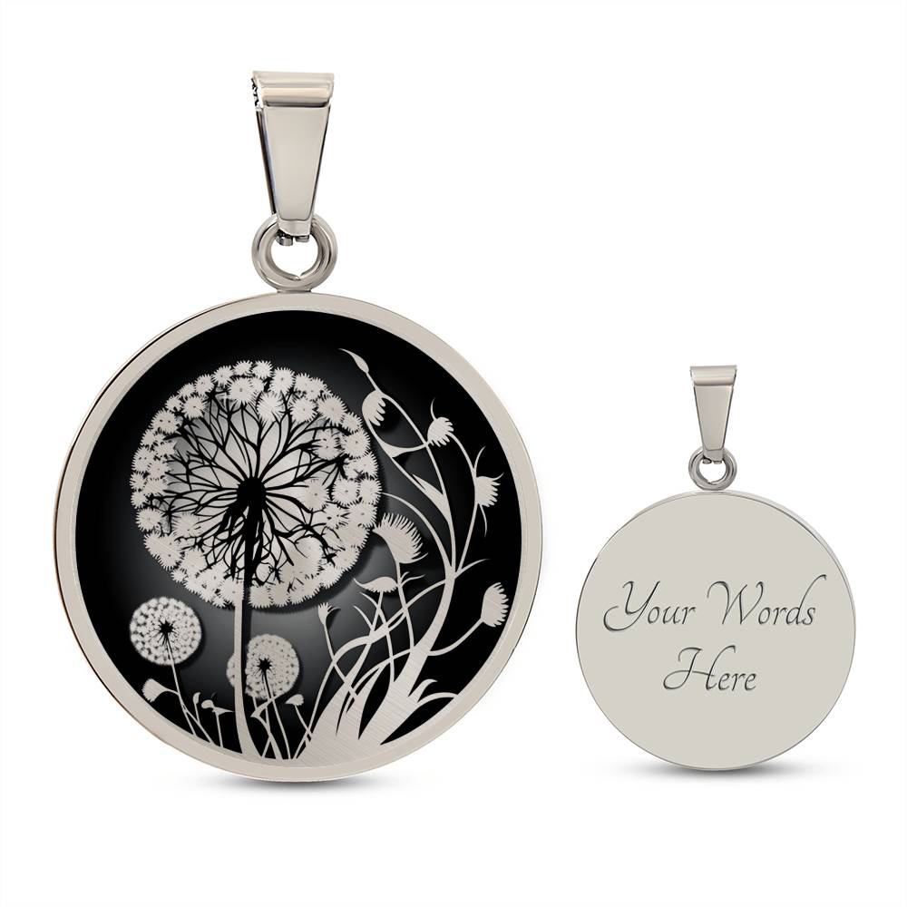 Dandelion Necklace