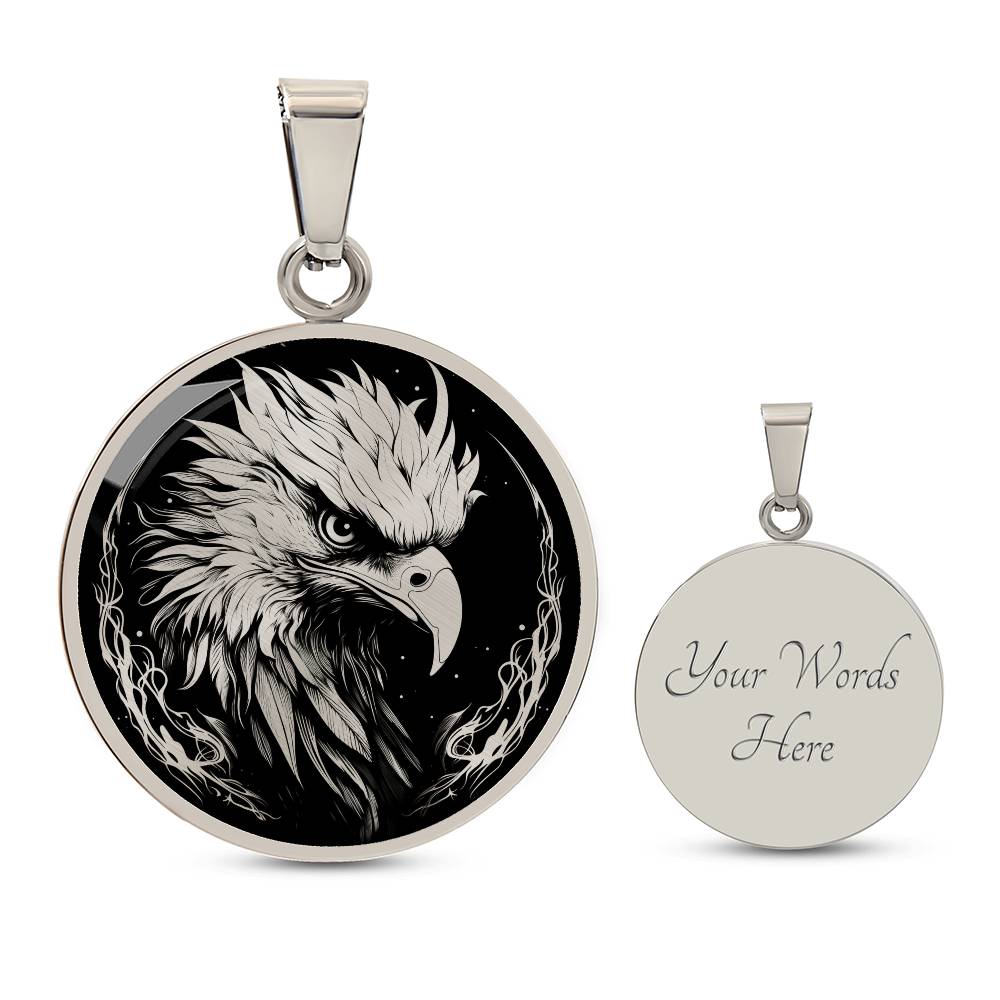 Personalized Phoenix Necklace