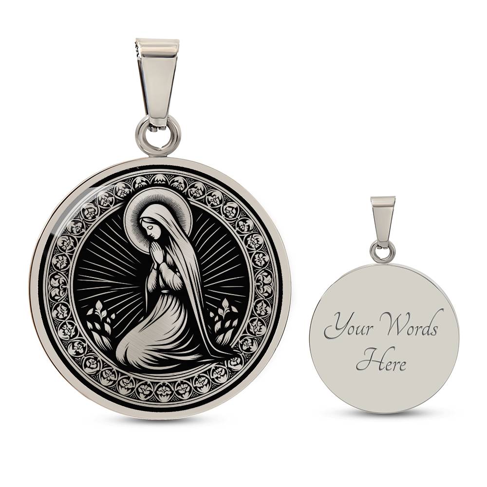 Saint Bernadette of Lourdes Medal