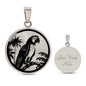 Personalized Macaw Necklace