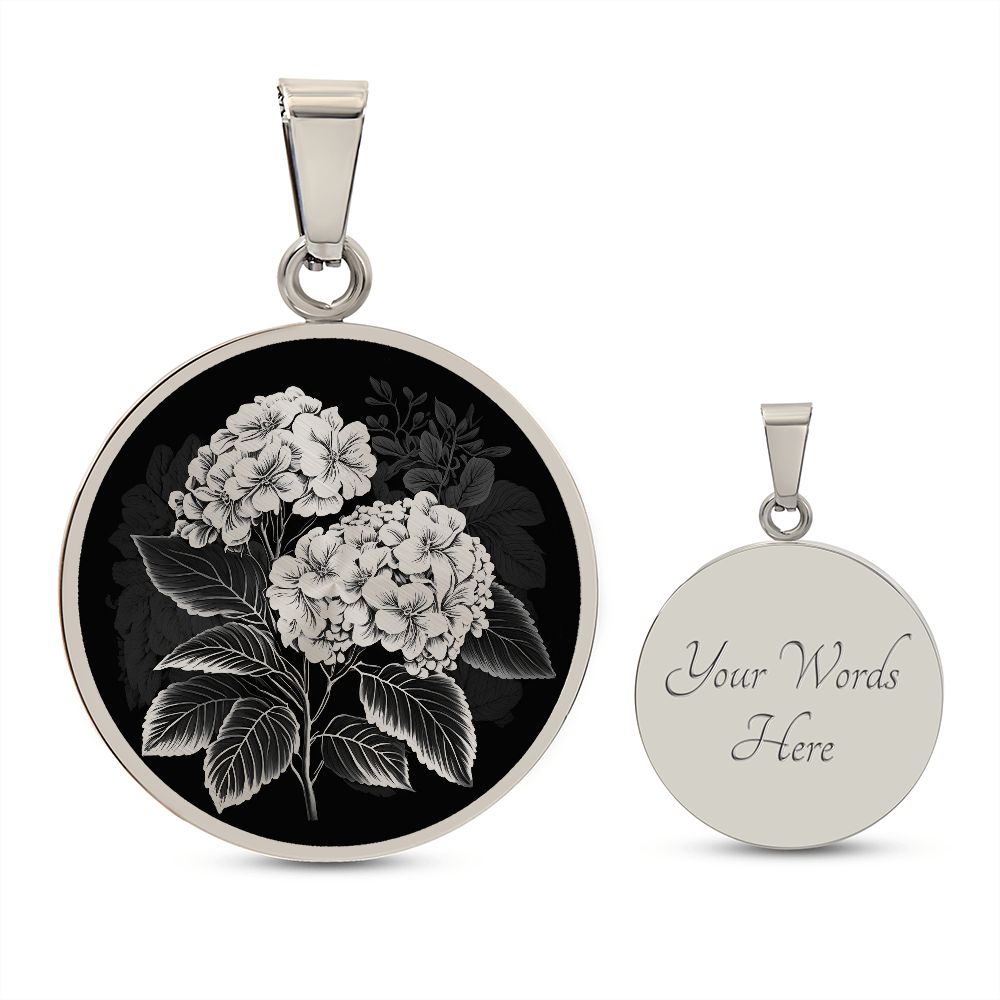 Hydrangea Necklace
