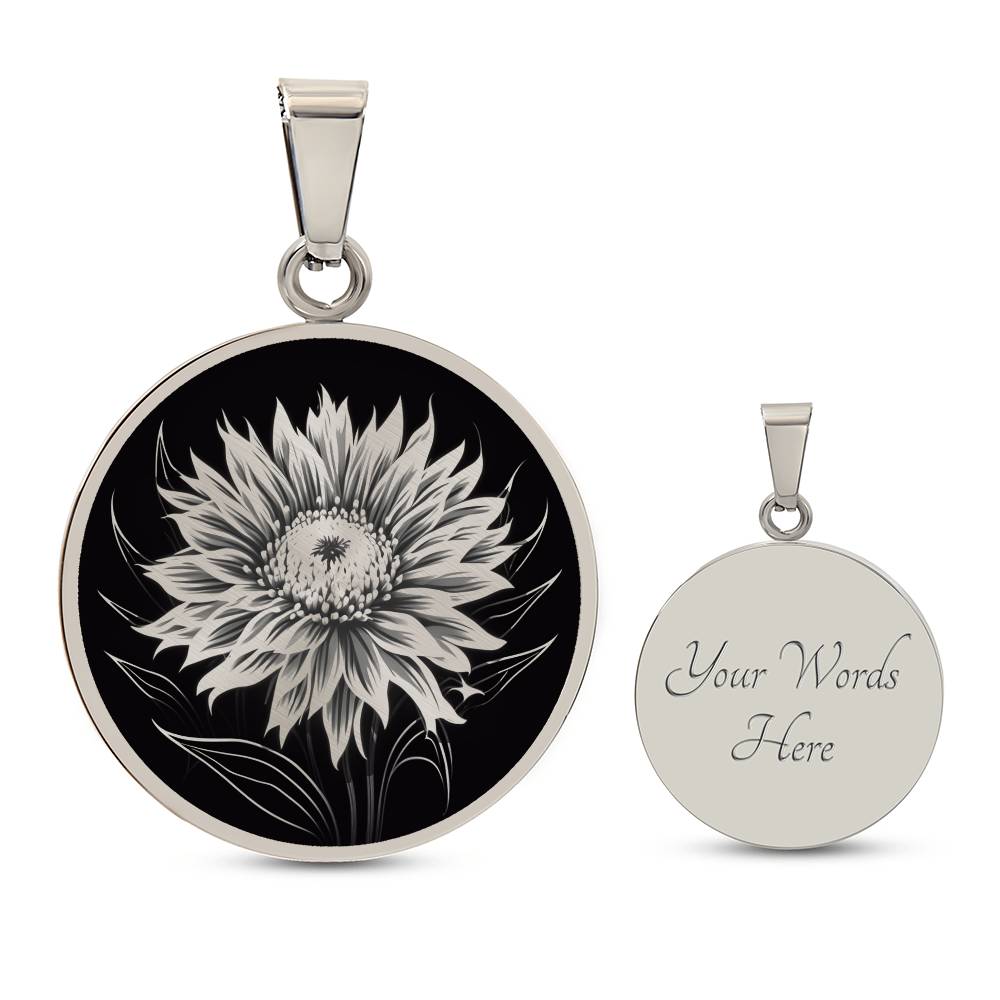 Personalized Aster Necklace
