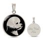 Personalized Bichon Frise Necklace