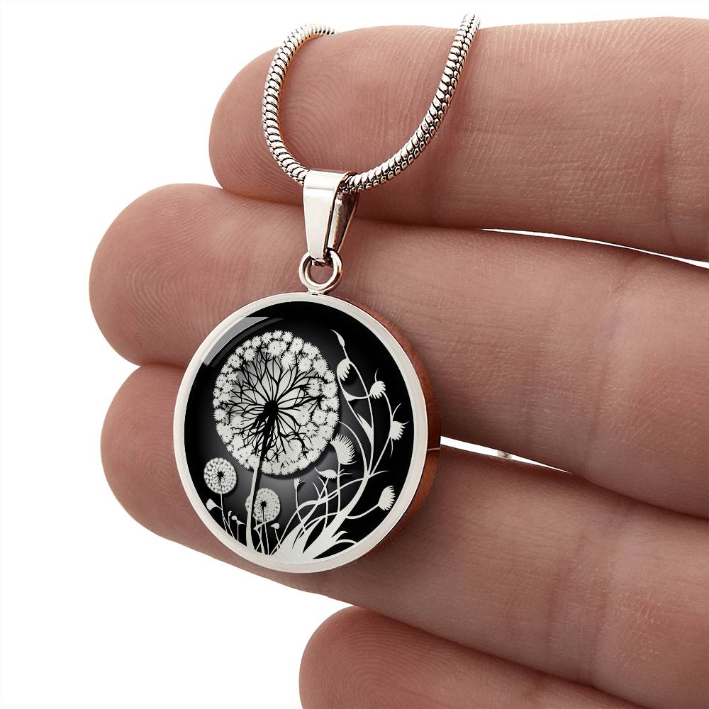 Dandelion Necklace