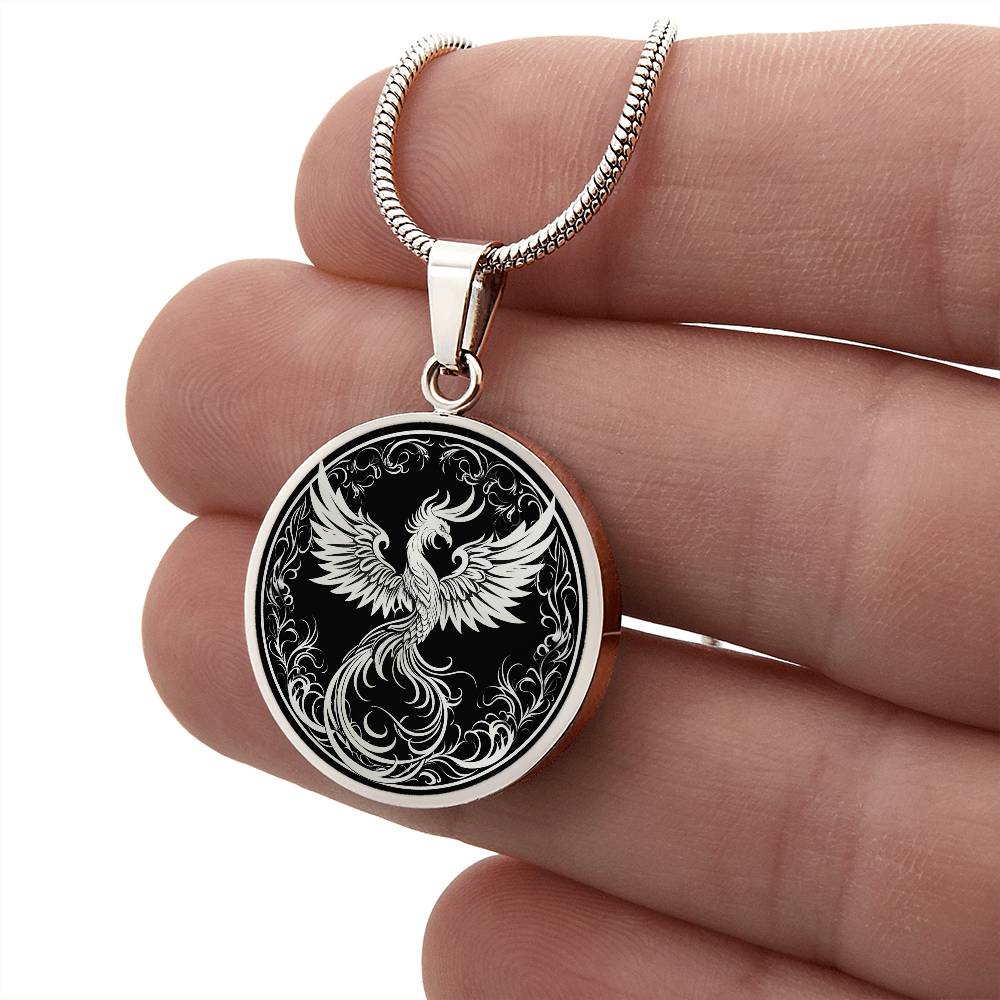 Personalized Phoenix Necklace