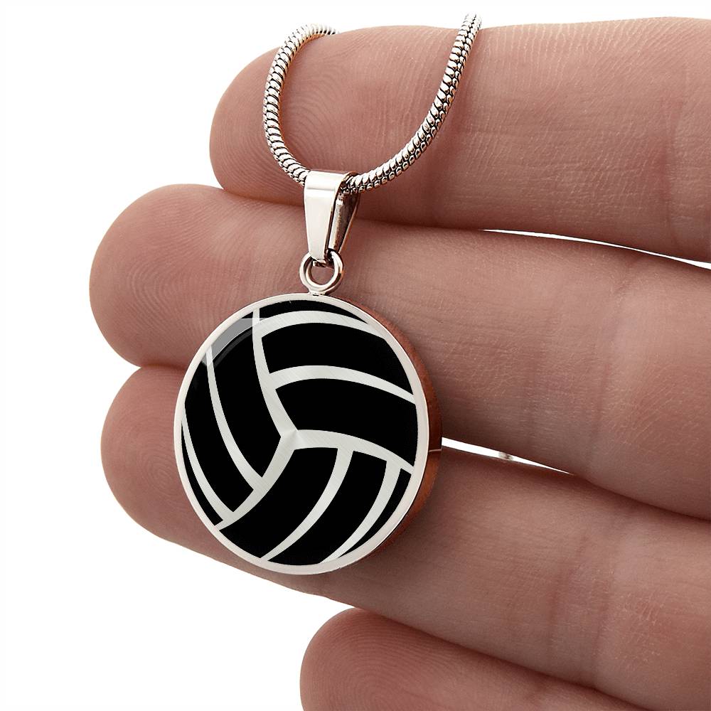 Personalized Volleyball Necklace