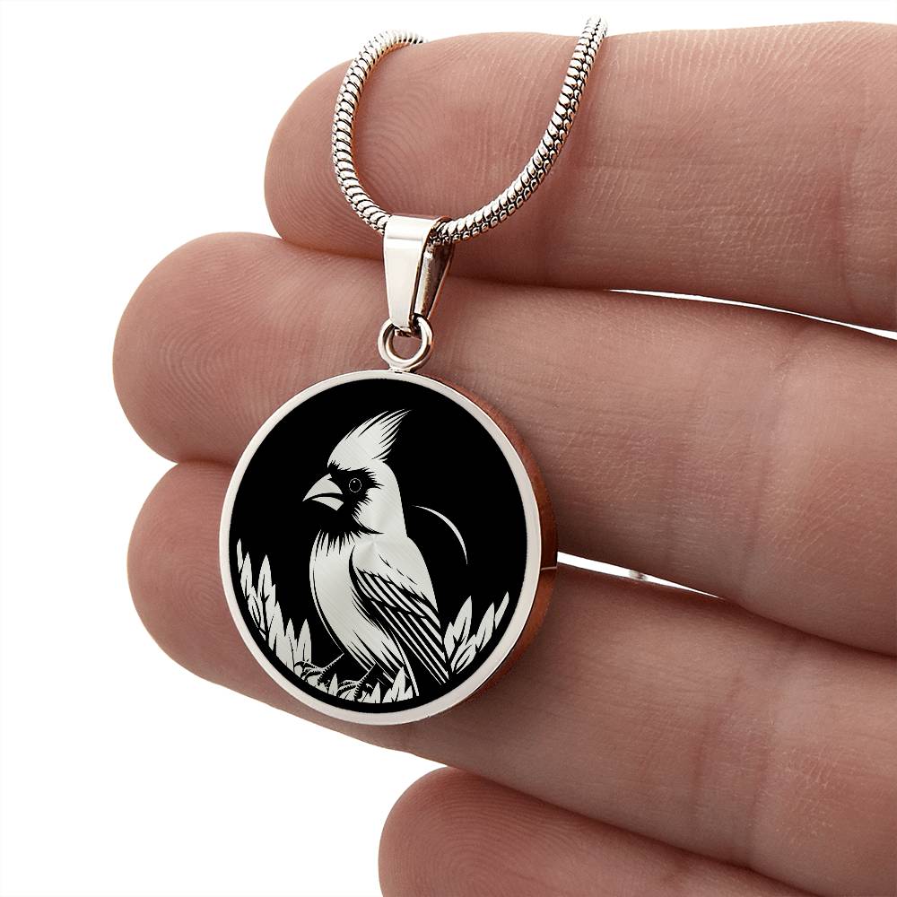 Northern Cardinal Necklace