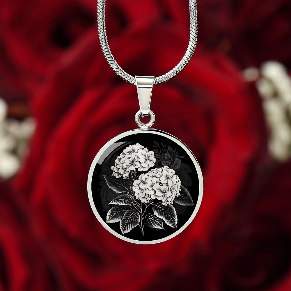 Hydrangea Necklace