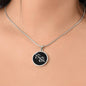Personalized Dumbell Necklace