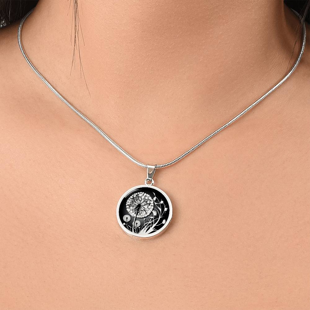 Dandelion Necklace