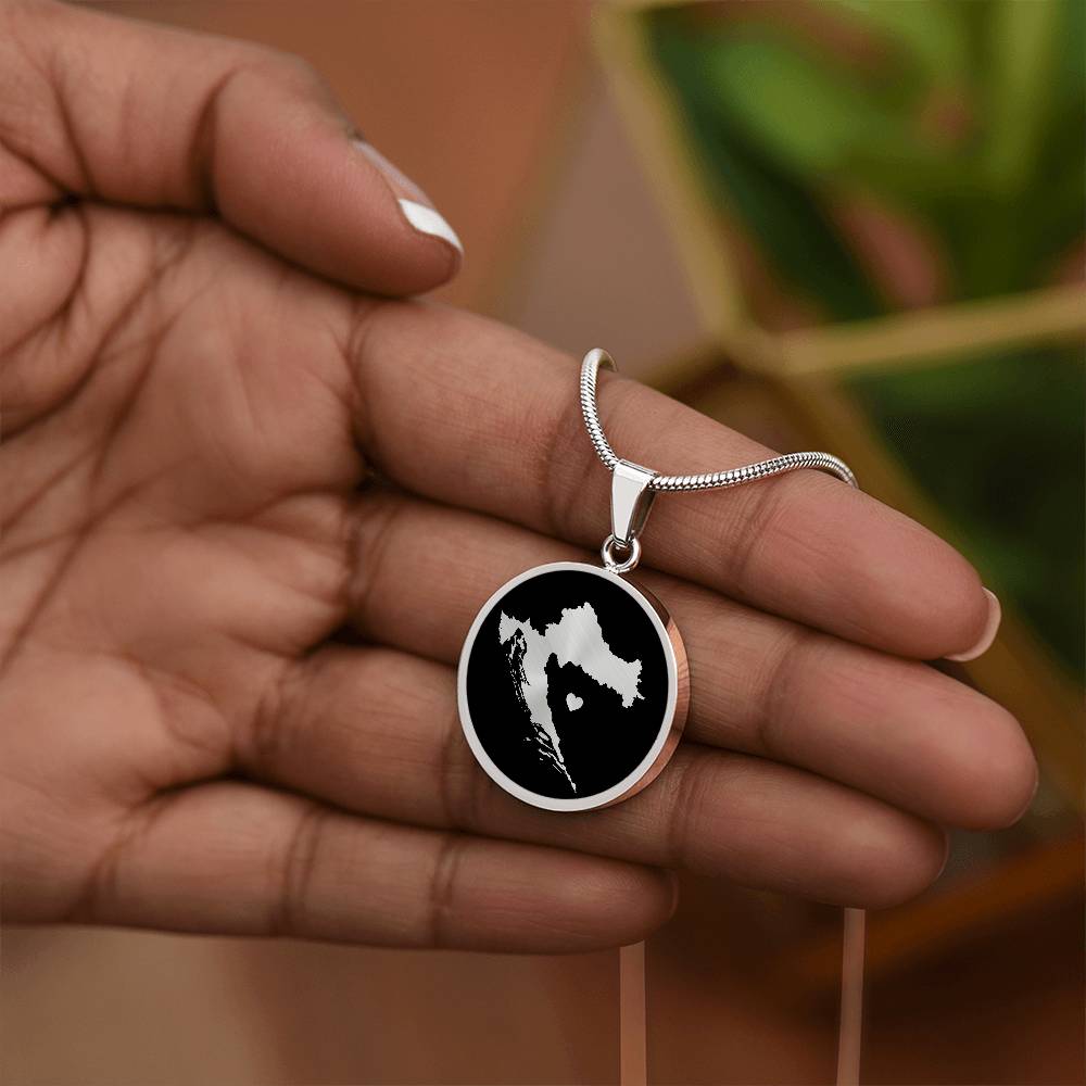 Croatia Necklace - Croatia Gift