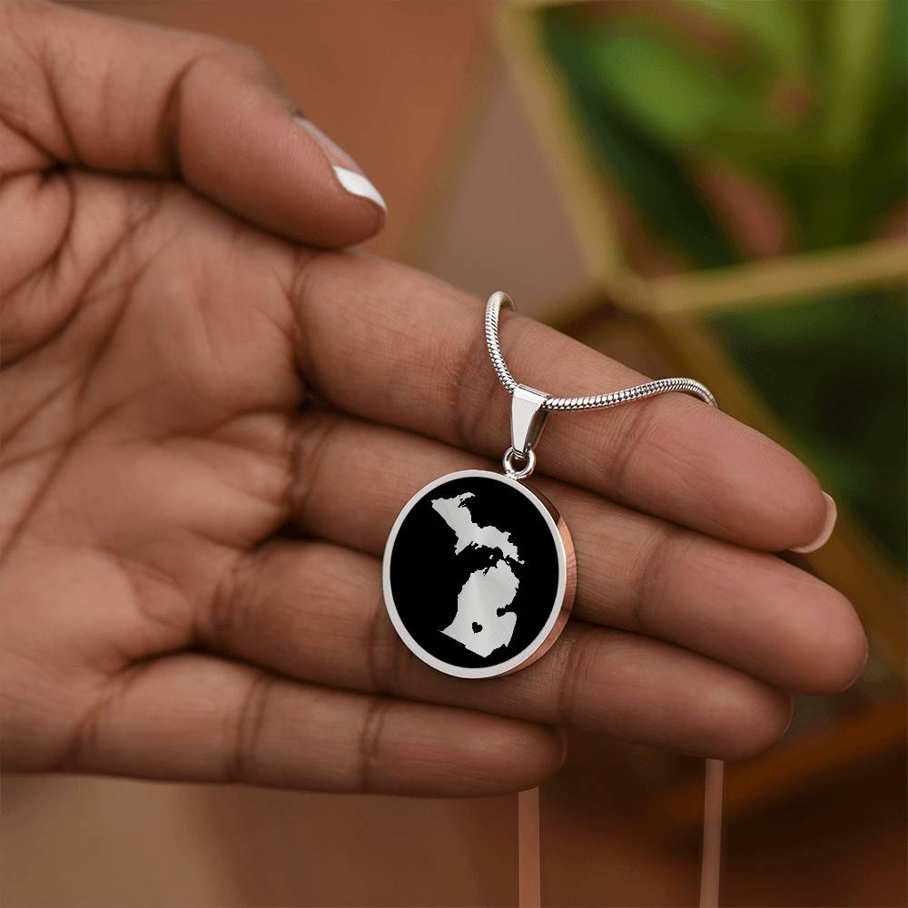 Michigan Necklace - Michigan Gift