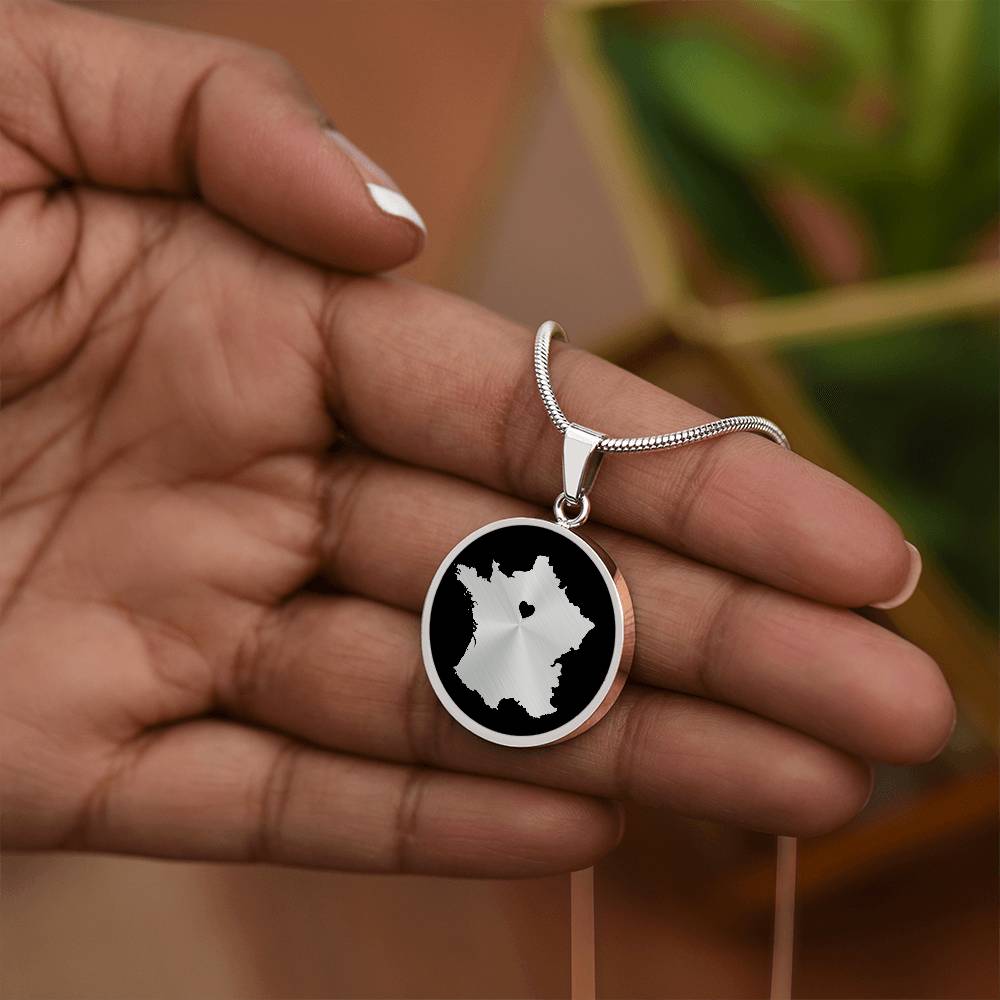 France Necklace - France Gift