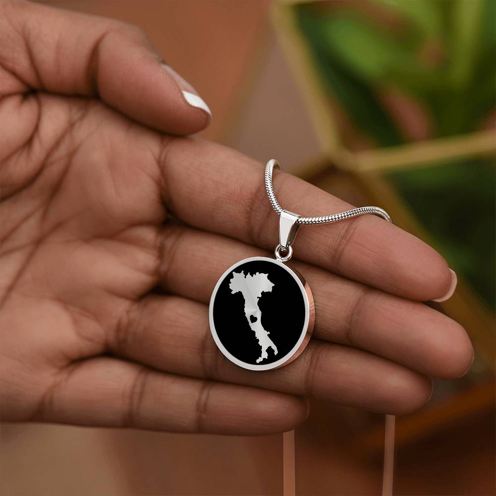 Italy Necklace - Italy Gift