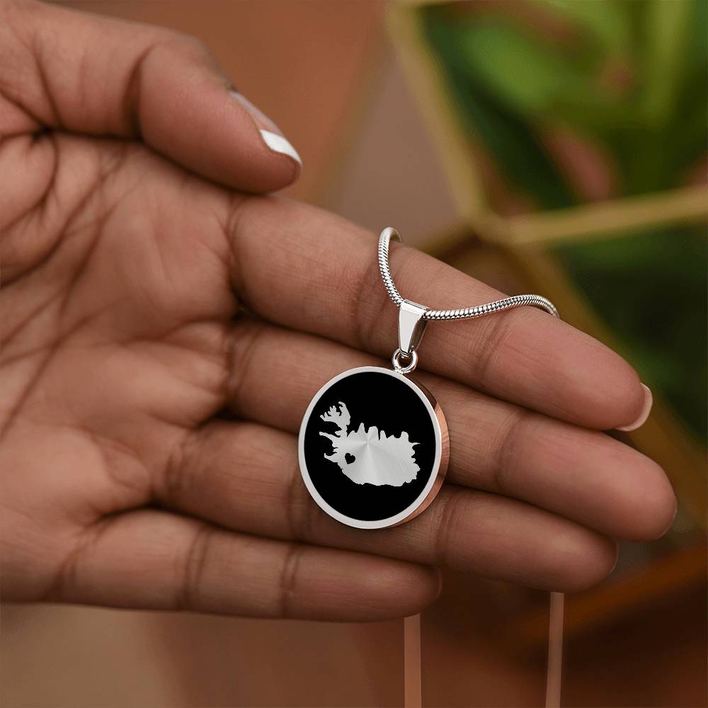 Iceland Necklace - Iceland Gift