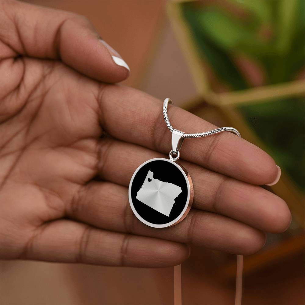Oregon Necklace - Oregon Gift
