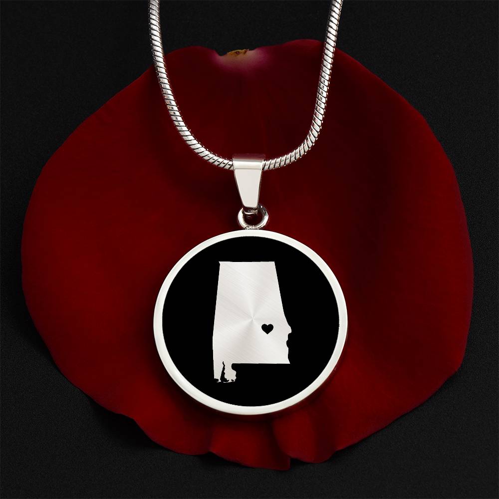 Alabama Necklace - Alabama Gift