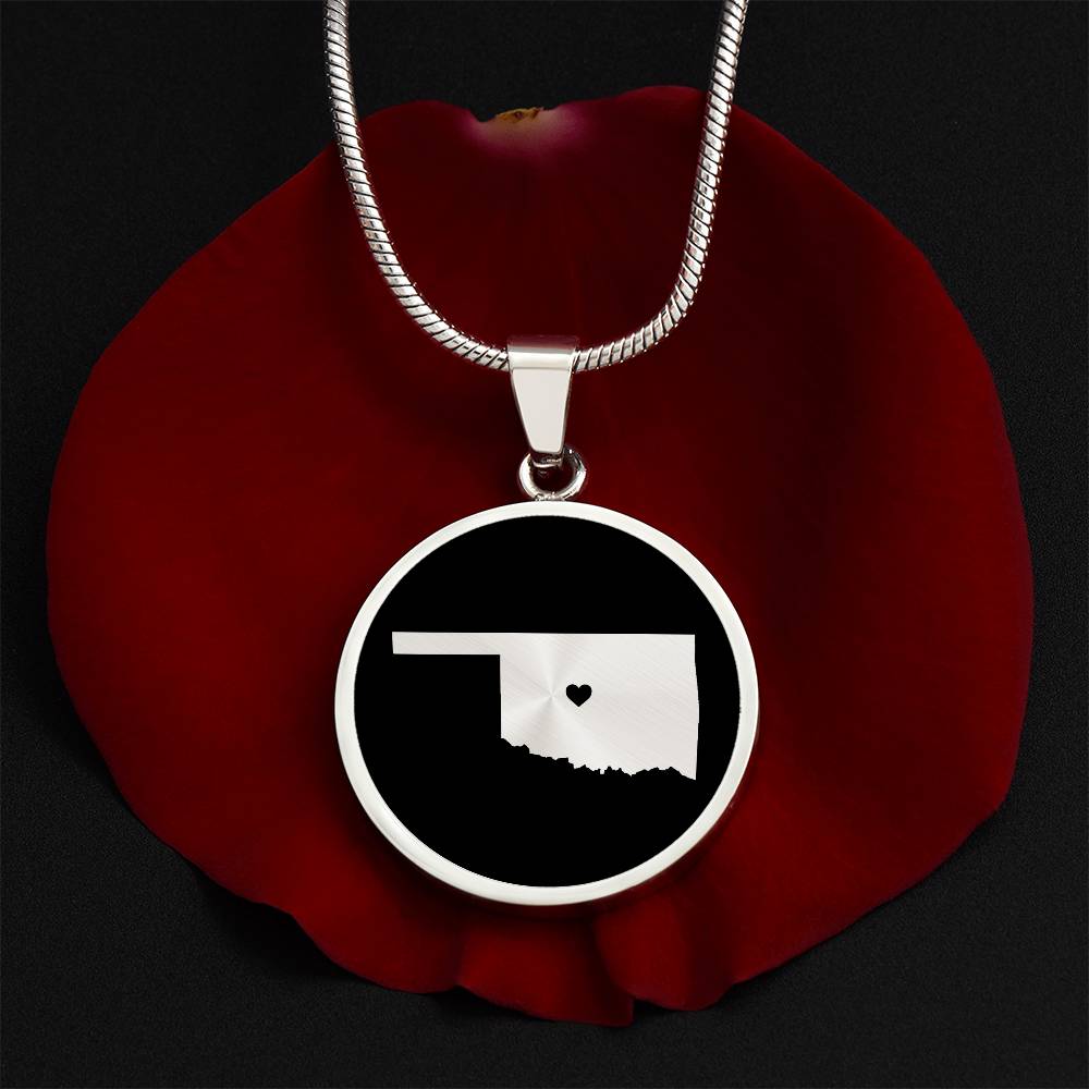 Oklahoma Necklace - Oklahoma Gift