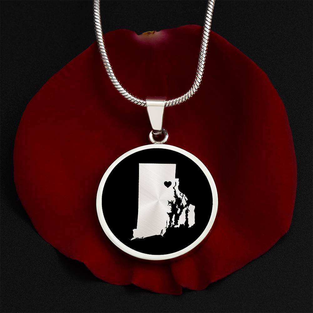 Rhode Island Necklace - Rhode Island Gift