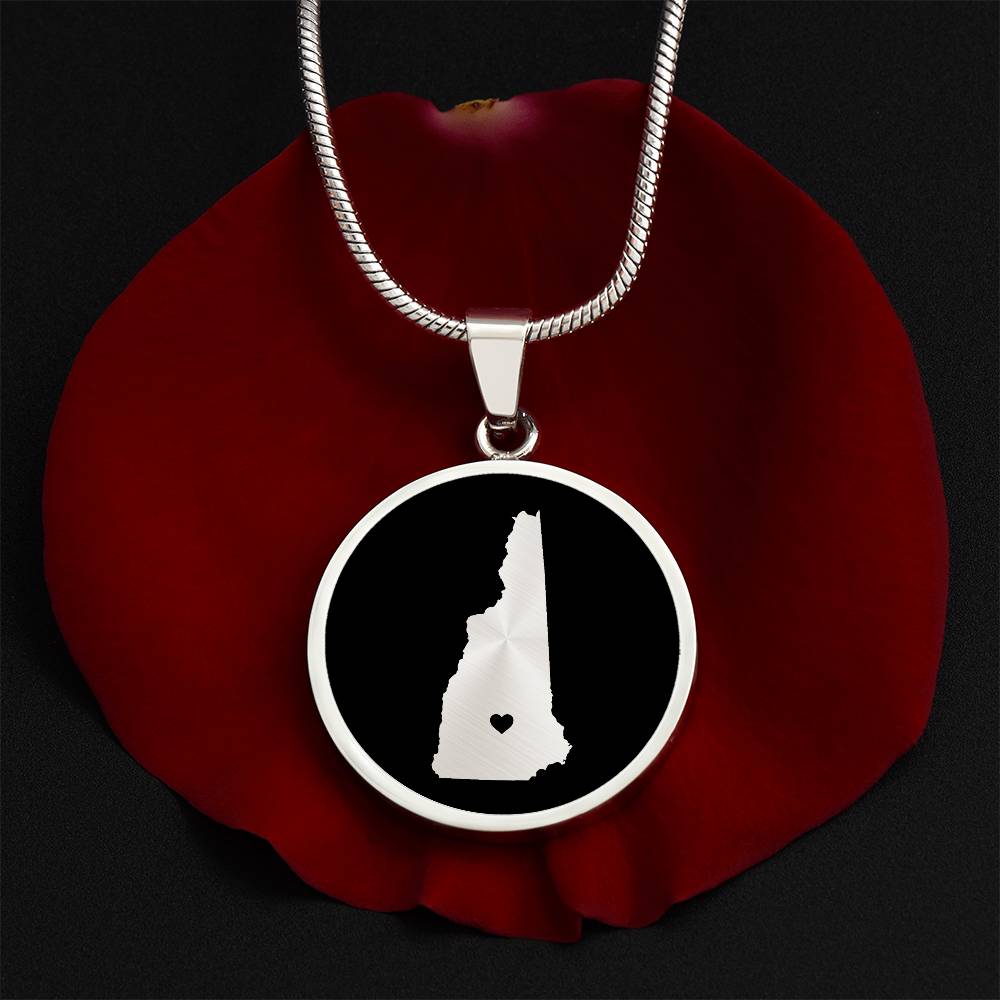 New Hampshire Necklace - New Hampshire Gift