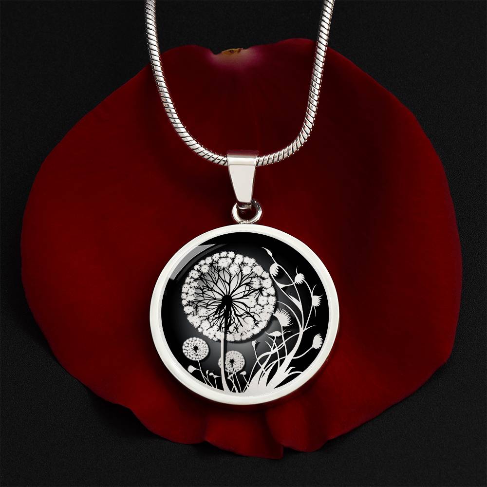 Dandelion Necklace