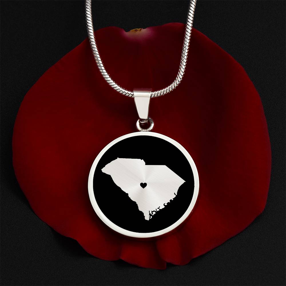 South Carolina Necklace - South Carolina Gift