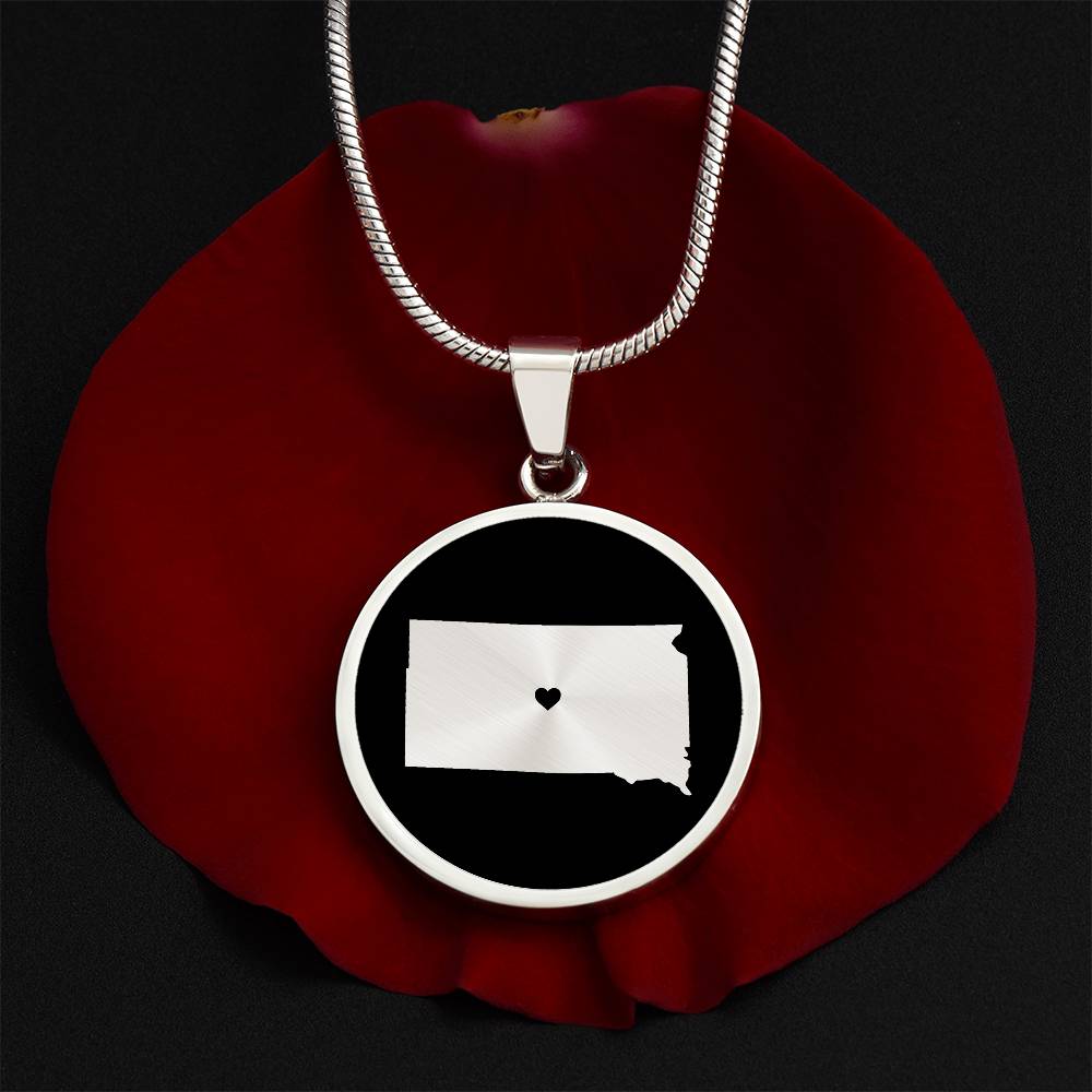 South Dakota Necklace - South Dakota Gift
