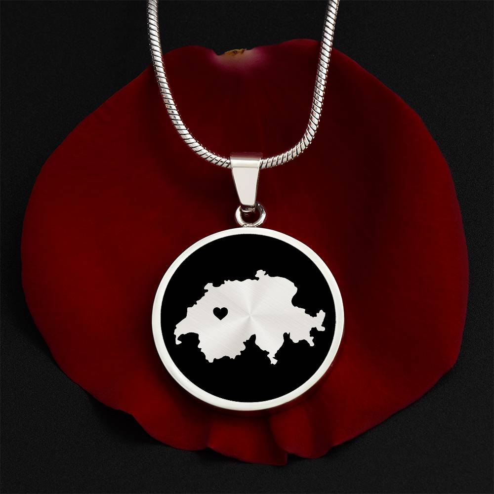 Switzerland Necklace - Switzerland Gift