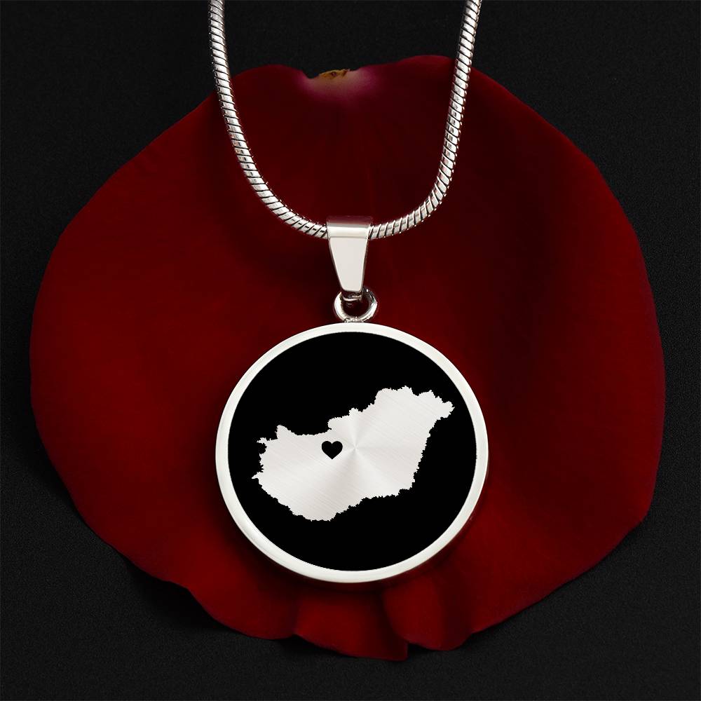 Hungary Necklace - Hungary Gift
