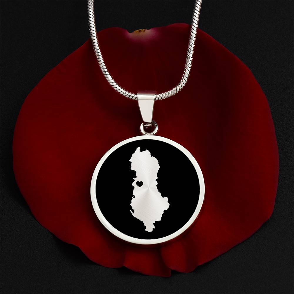 Albania Necklace - Albania Gift
