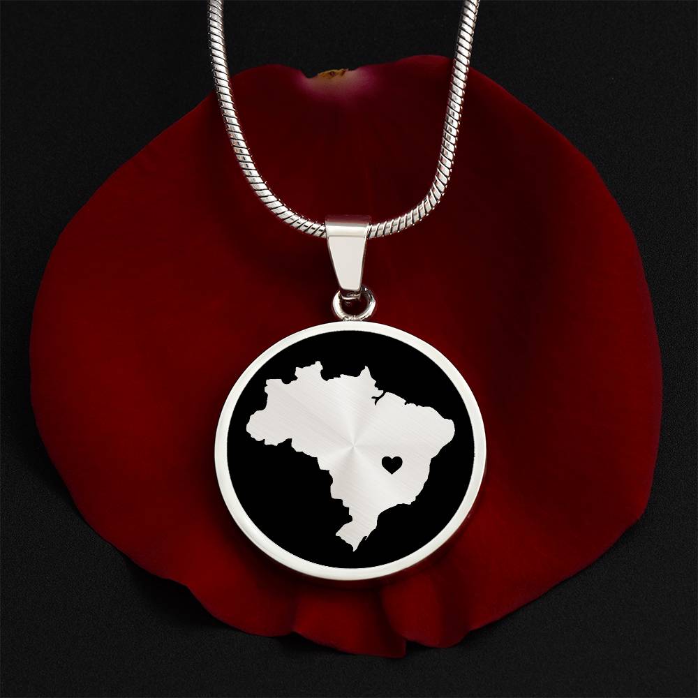 Brazil Necklace - Brazil Gift