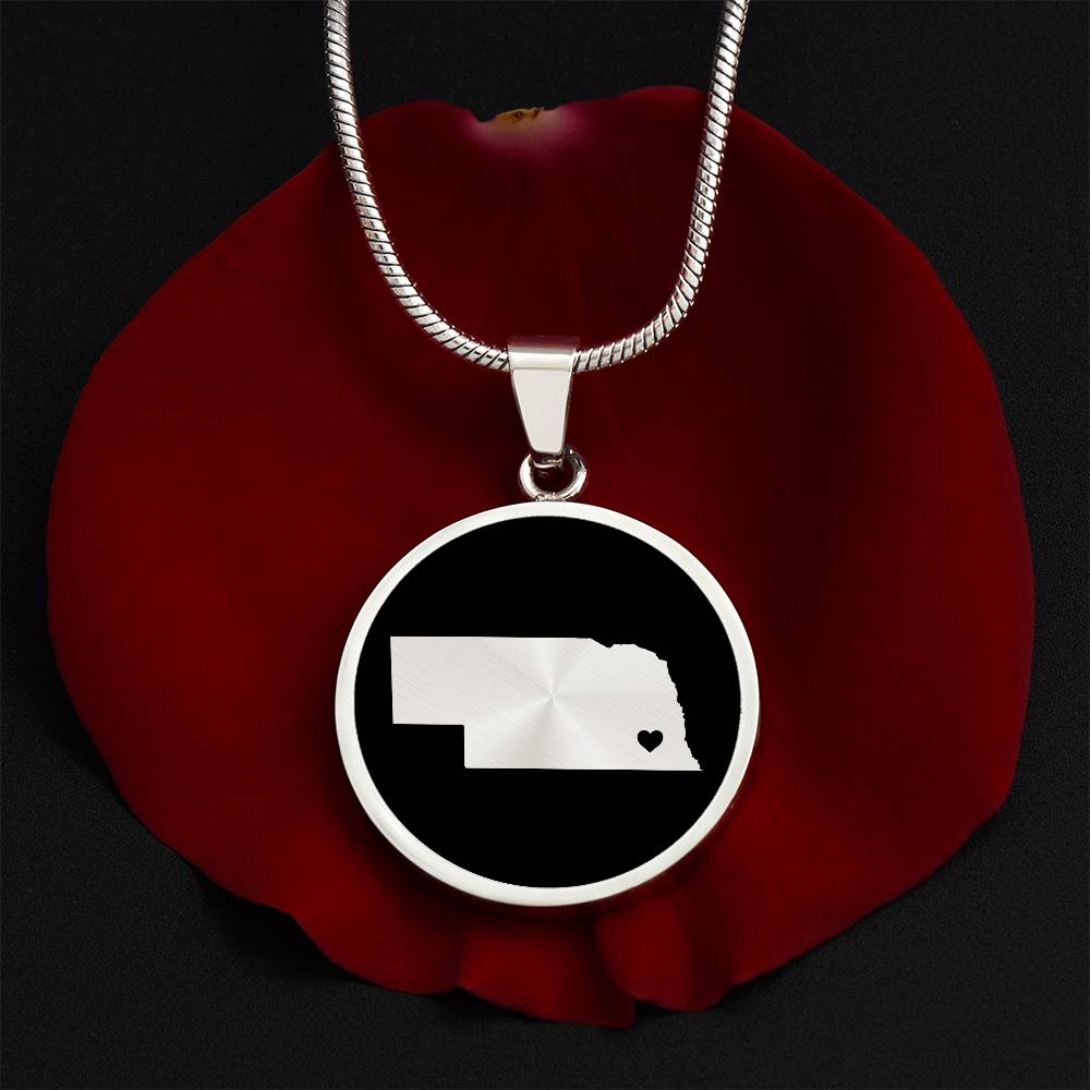 Nebraska Necklace - Nebraska Gift