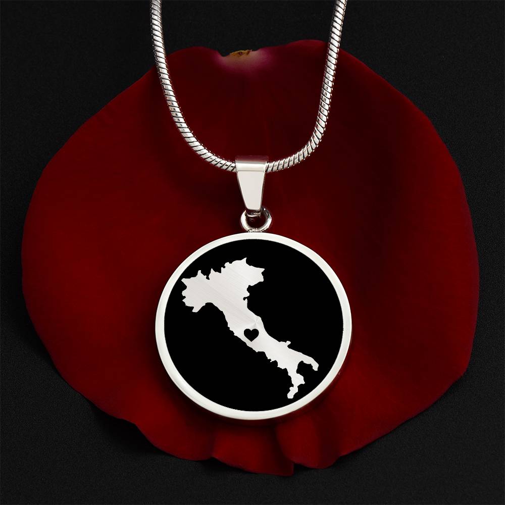 Italy Necklace - Italy Gift