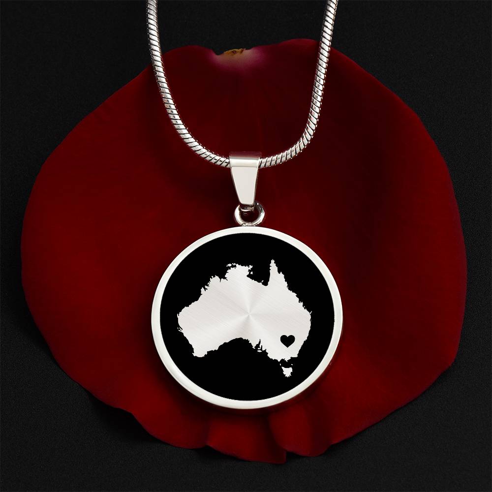 Australia Necklace - Australia Gift