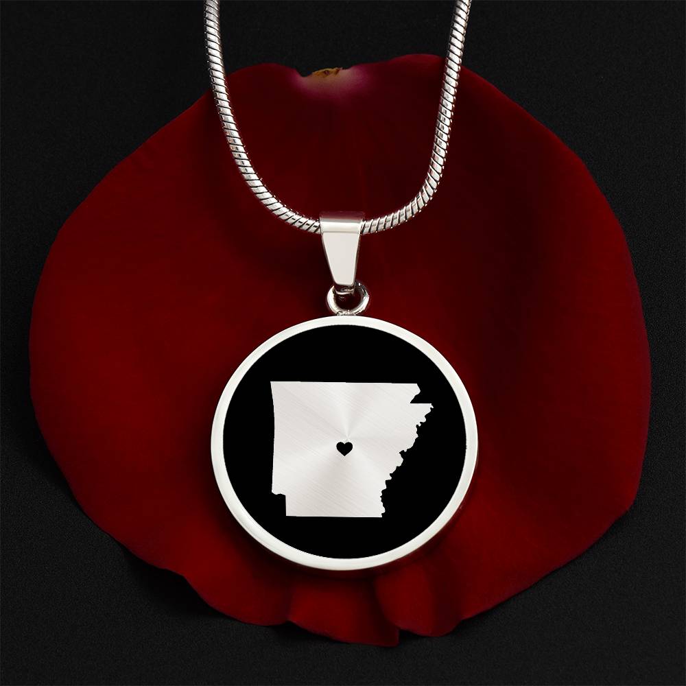 Arkansas Necklace - Arkansas Gift