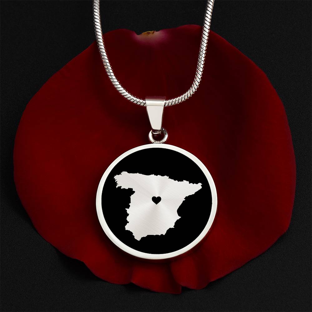Spain Necklace - Spain Gift