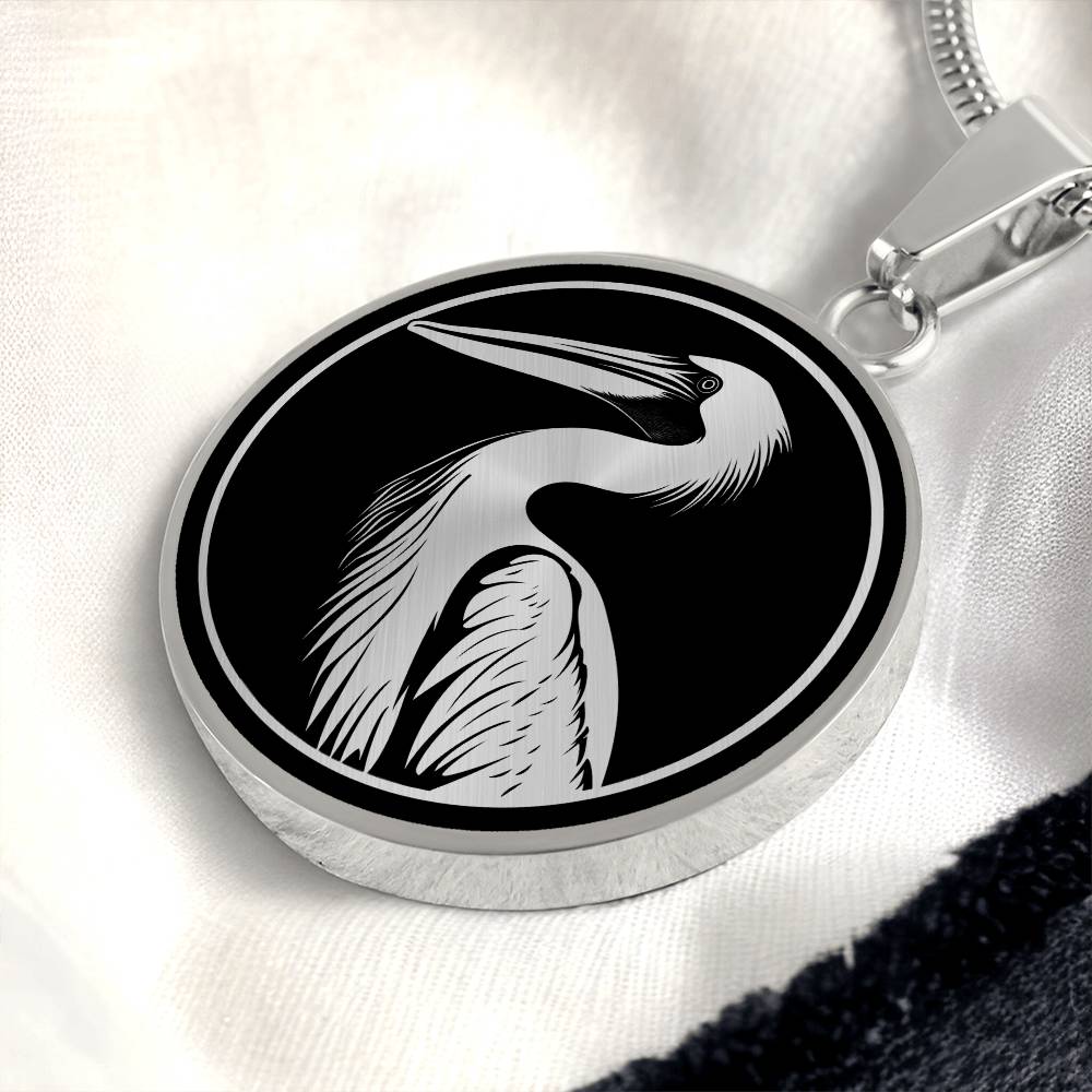 Personalized Pelican Necklace
