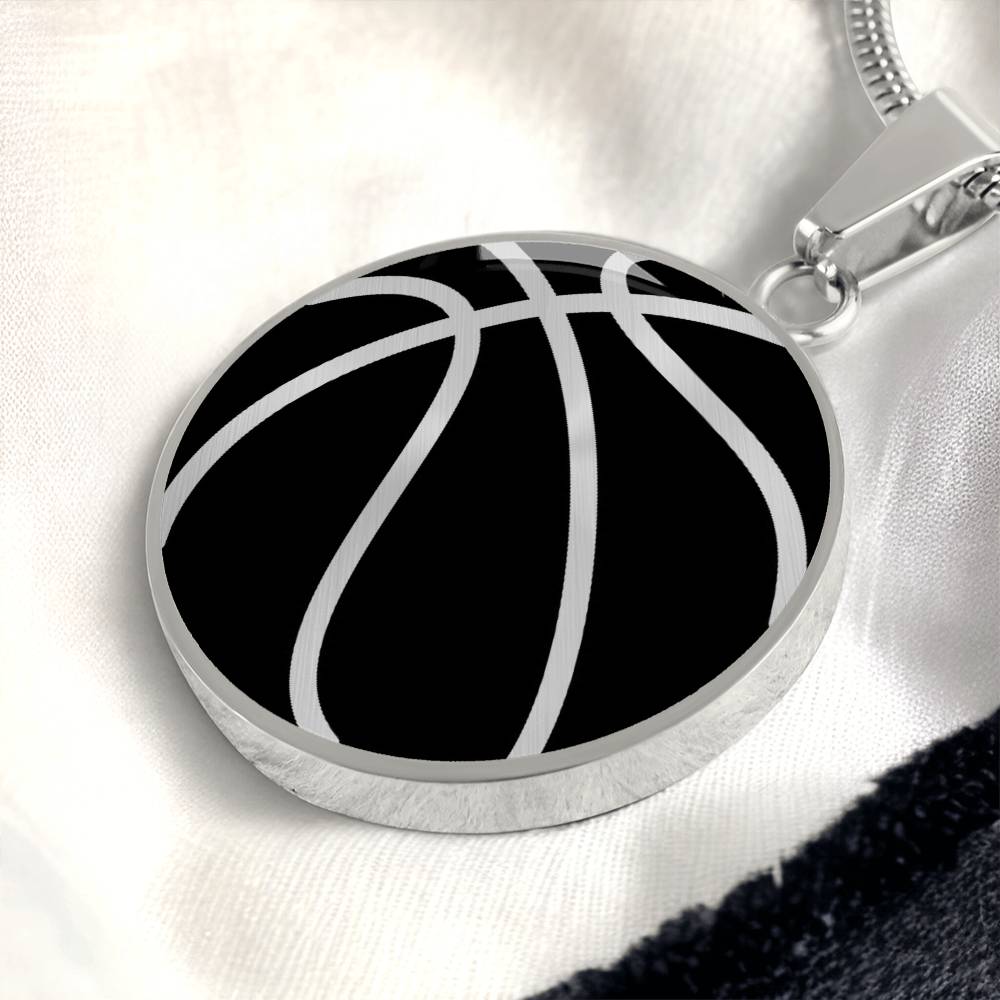 Personalized Basketball Necklace
