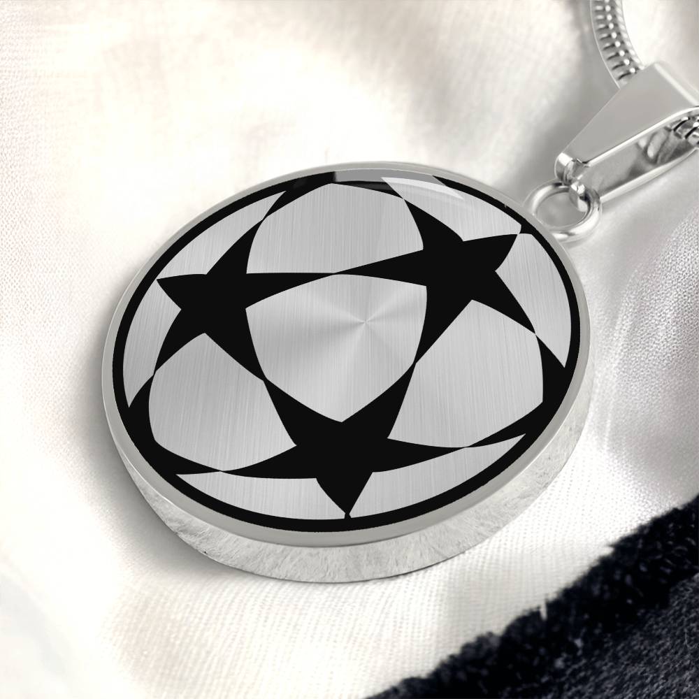 Personalized Soccer Ball Necklace