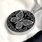 Personalized Celtic Butterfly Necklace