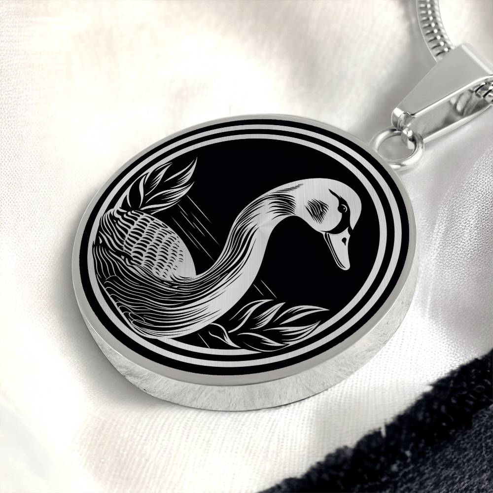 Personalized Goose Necklace