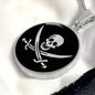 Jolly Roger Necklace - Calico Jack Rackham Pirate Flag