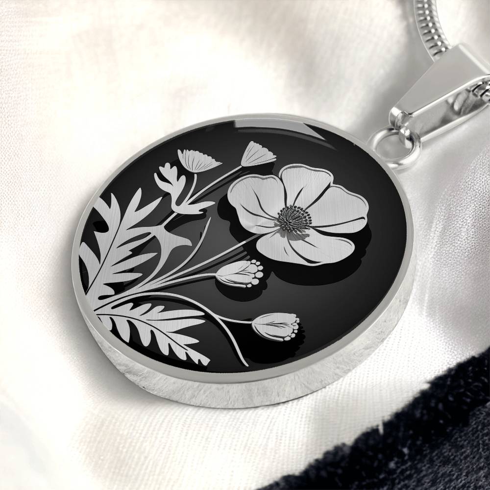 Personalized Buttercup Necklace