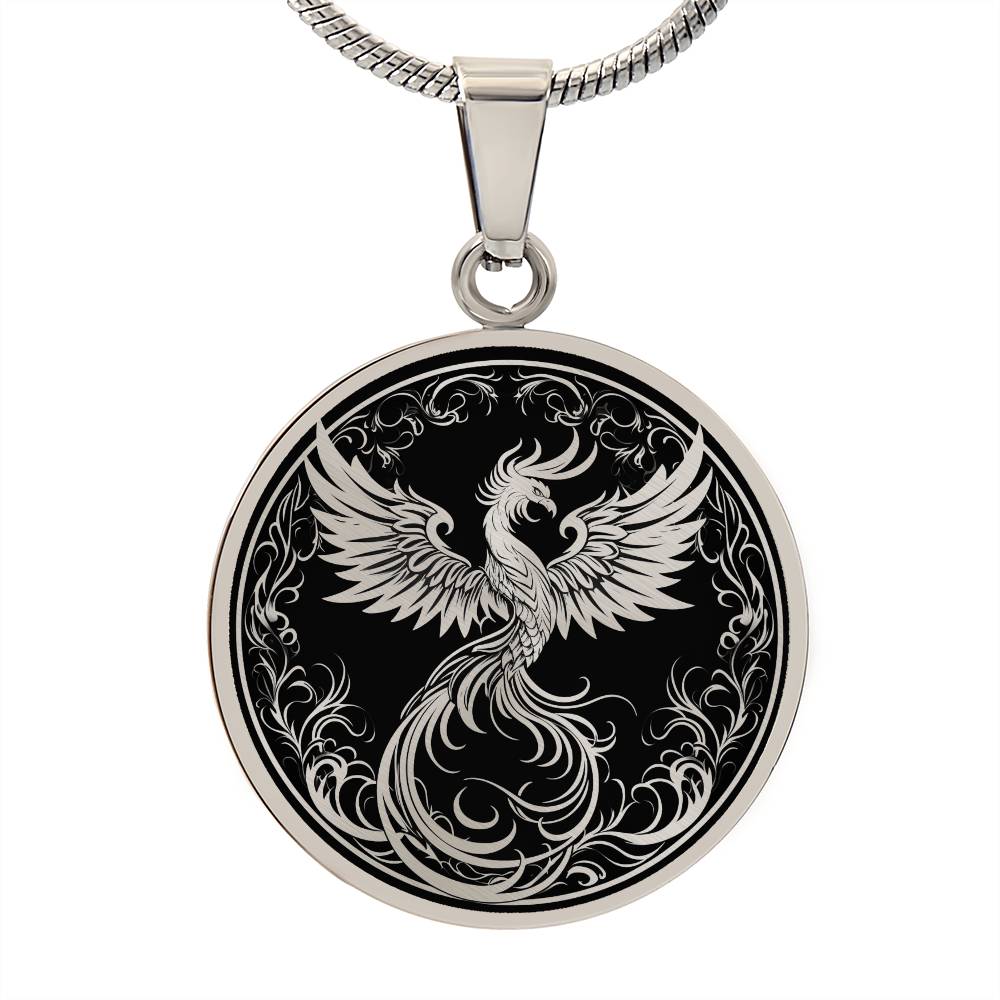Personalized Phoenix Necklace