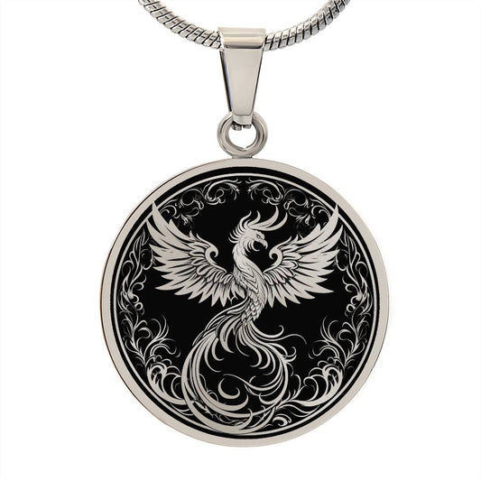 Personalized Phoenix Necklace