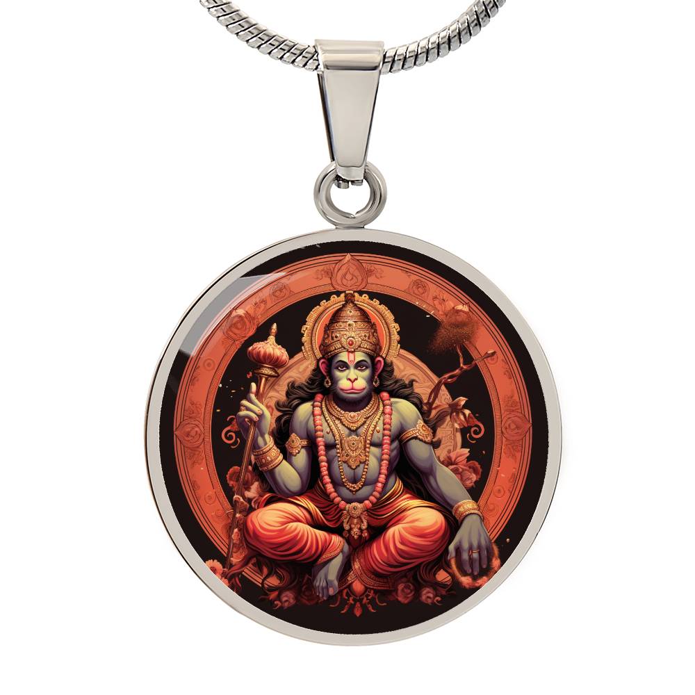 Personalized Hanuman Necklace